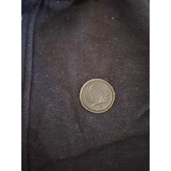 Fred Perry Wool Field Men's Jacket - Blue - 100% Wool